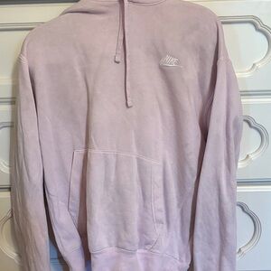 Nike Women's Light Pink Hoodie